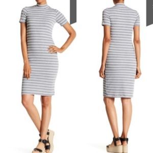 NWOT Velvet Torch Stripe Mock Neck Knit Dress